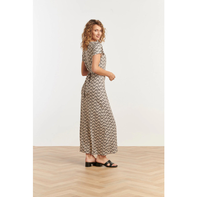 Smashed Lemon 25063 e schelpenprint maxi-jurk | 25063-010-999 large Smashed Lemon 25063 e schelpenprint maxi-jurk | 25063-010-999 large