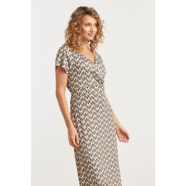Smashed Lemon 25063 e schelpenprint maxi-jurk | 25063-010-999 large Smashed Lemon 25063 e schelpenprint maxi-jurk | 25063-010-999 large