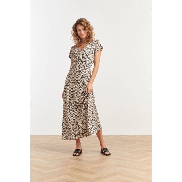Smashed Lemon 25063 e schelpenprint maxi-jurk | 25063-010-999 large Smashed Lemon 25063 e schelpenprint maxi-jurk | 25063-010-999 large