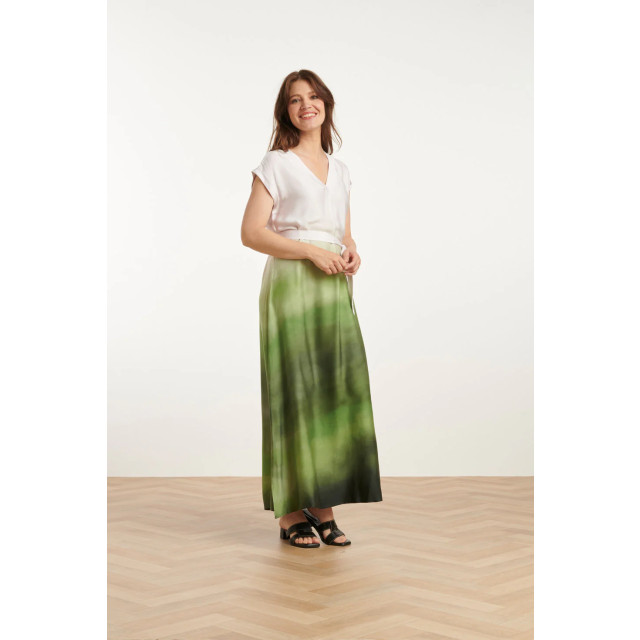 Smashed Lemon 25024 midi jurk met v-paneelombre print – | 25024-010-500 large Smashed Lemon 25024 midi jurk met v-paneelombre print – | 25024-010-500 large
