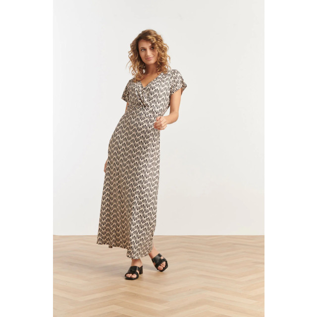 Smashed Lemon 25063 e schelpenprint maxi-jurk | 25063-010-999 large Smashed Lemon 25063 e schelpenprint maxi-jurk | 25063-010-999 large
