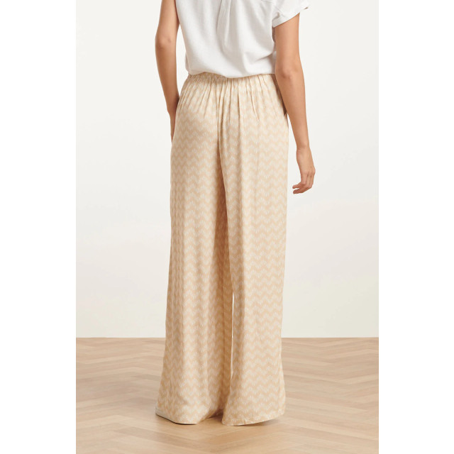 Smashed Lemon 25064 wijde broek met schelp zigzagprint | 8720331322924 large