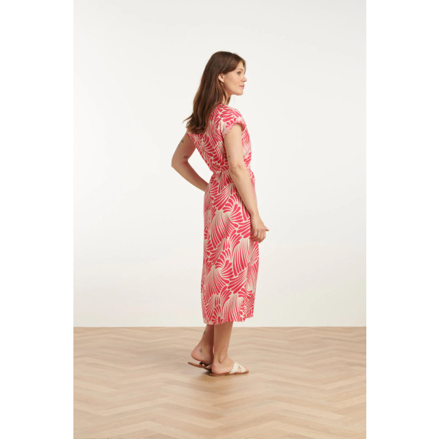 Smashed Lemon 25072 midi jurk met grafische print | 25072-420-000 large Smashed Lemon 25072 midi jurk met grafische print | 25072-420-000 large
