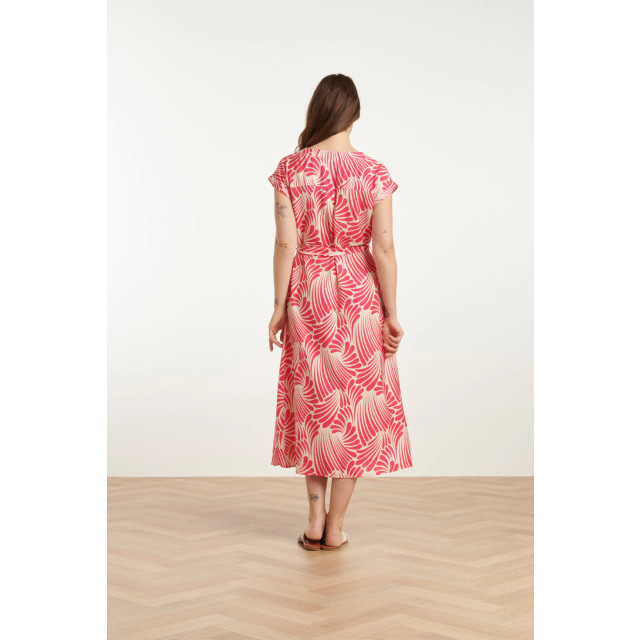 Smashed Lemon 25072 midi jurk met grafische print | 25072-420-000 large Smashed Lemon 25072 midi jurk met grafische print | 25072-420-000 large