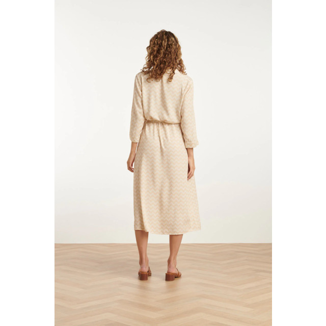Smashed Lemon 25065 midi jurk met schelpenprint | 25065-720-000 large