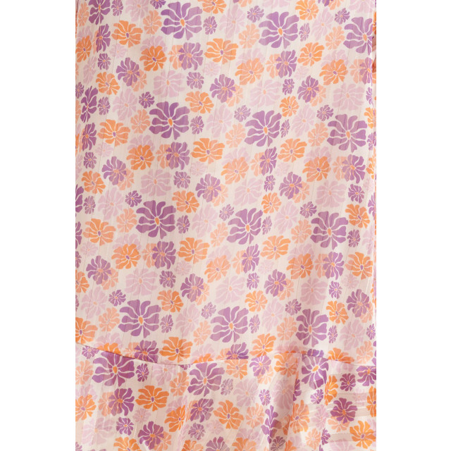 Smashed Lemon 24329 maxi wrap jurk met bloemenprint | 24329-000-998 large