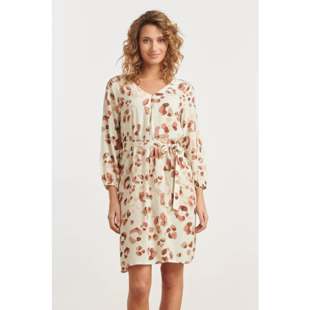Smashed Lemon 25163 korte jurk met dierenprint-tinten | 25163-720-998 large Smashed Lemon 25163 korte jurk met dierenprint-tinten | 25163-720-998 large