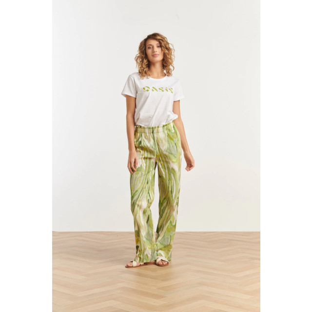 Smashed Lemon 25165 multicolour abstract print broek | 8720331335337 large