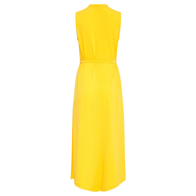 Smashed Lemon 25173 stretch midi jurk met v-hals | 25173-150-3XL large Smashed Lemon 25173 stretch midi jurk met v-hals | 25173-150-3XL large