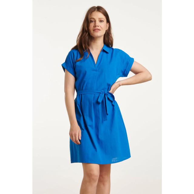 Smashed Lemon 25176 linnen jurk met kraag | 25176-650-3XL large Smashed Lemon 25176 linnen jurk met kraag | 25176-650-3XL large