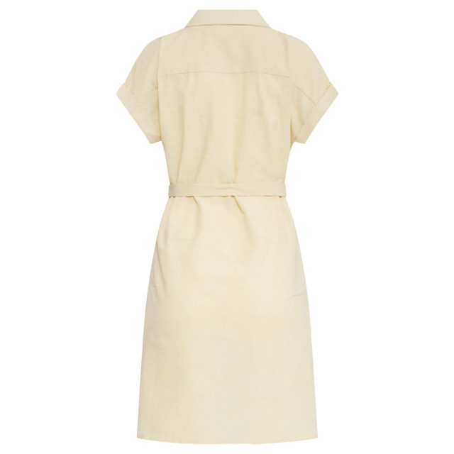 Smashed Lemon 25176 linnen jurk met kraag | 25176-720-4XL large Smashed Lemon 25176 linnen jurk met kraag | 25176-720-4XL large