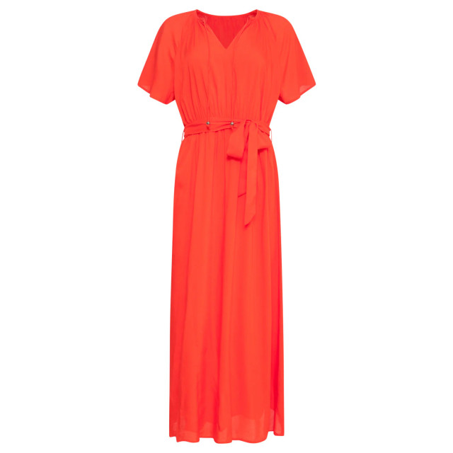 Smashed Lemon 25191 viscose midi jurk | 25191-450-3XL large Smashed Lemon 25191 viscose midi jurk | 25191-450-3XL large
