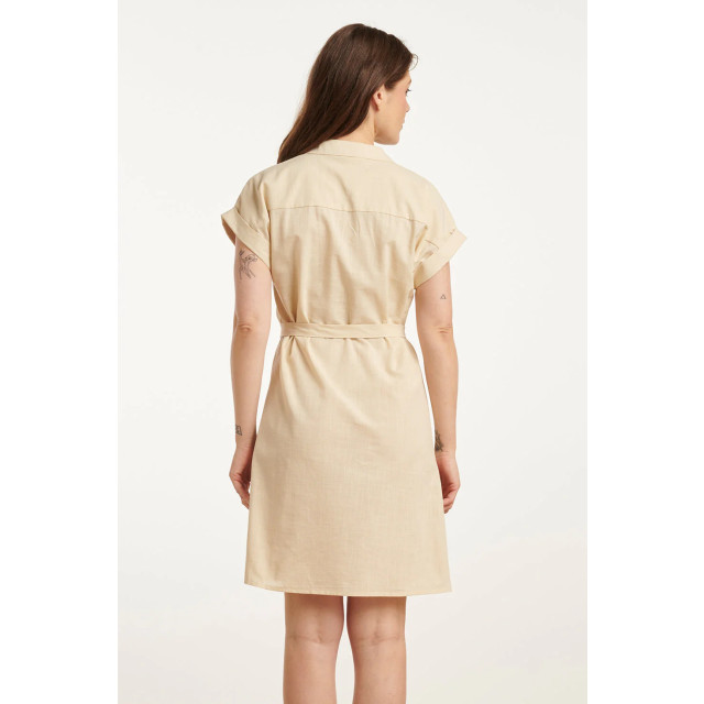 Smashed Lemon 25176 linnen jurk met kraag | 25176-720-4XL large Smashed Lemon 25176 linnen jurk met kraag | 25176-720-4XL large