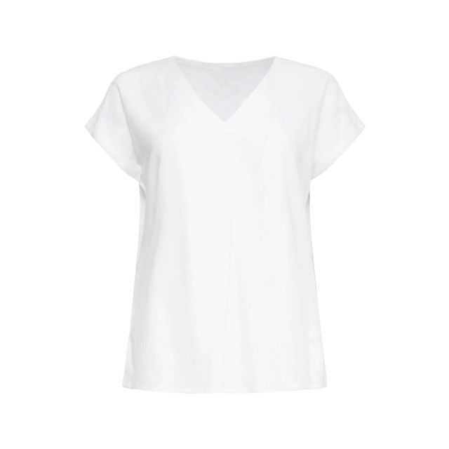 Smashed Lemon 25148 te linnen top met v-hals | 8720331332848 large