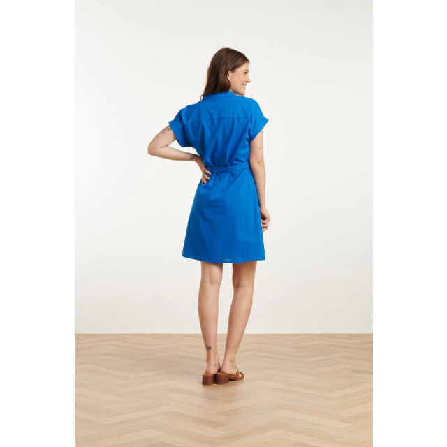 Smashed Lemon 25176 linnen jurk met kraag | 25176-650-3XL large Smashed Lemon 25176 linnen jurk met kraag | 25176-650-3XL large