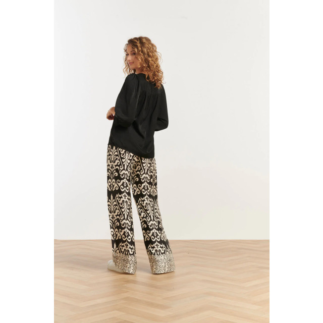 Smashed Lemon 25142 e rayon satijnen blouse | 8720331331933 large