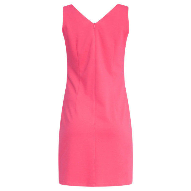 Smashed Lemon 25145 roze mouwloze getailleerde jurk 25145-420-4XL large