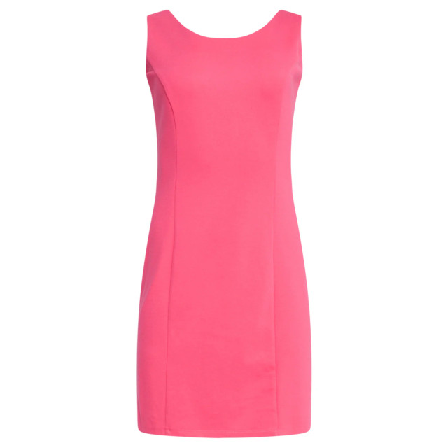 Smashed Lemon 25145 roze mouwloze getailleerde jurk 25145-420-4XL large