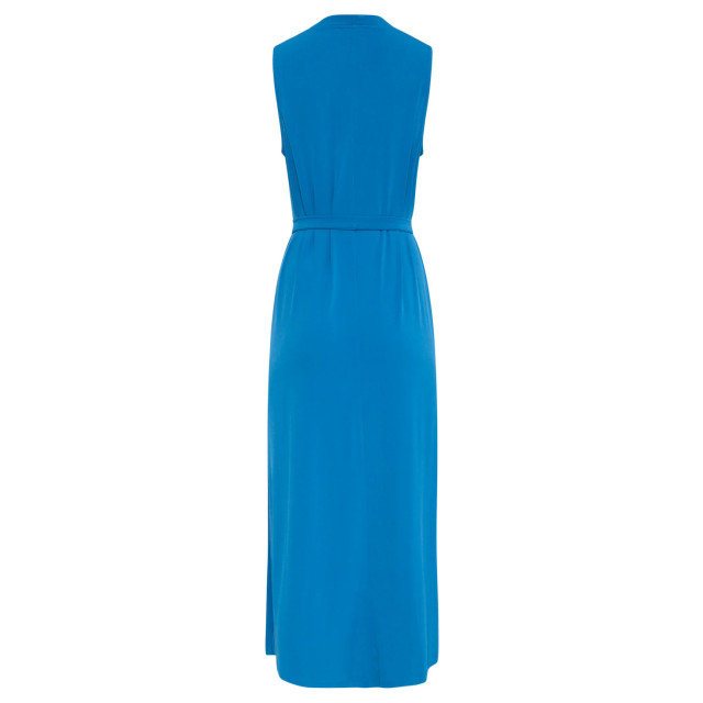 Smashed Lemon 25173 stretch midi jurk met v-hals | 25173-650-3XL large Smashed Lemon 25173 stretch midi jurk met v-hals | 25173-650-3XL large