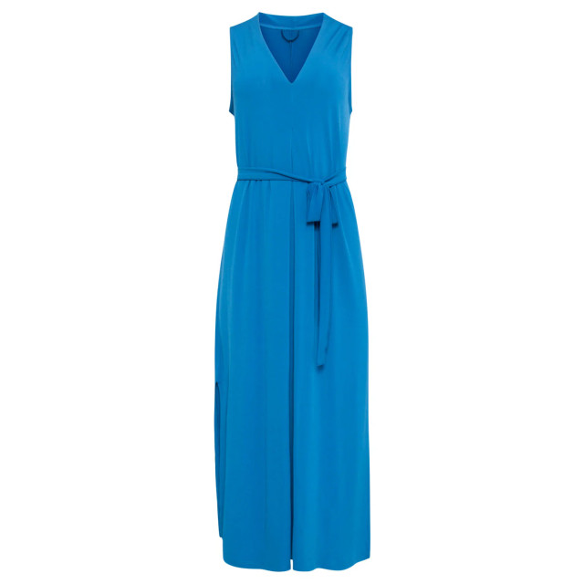 Smashed Lemon 25173 stretch midi jurk met v-hals | 25173-650-3XL large Smashed Lemon 25173 stretch midi jurk met v-hals | 25173-650-3XL large