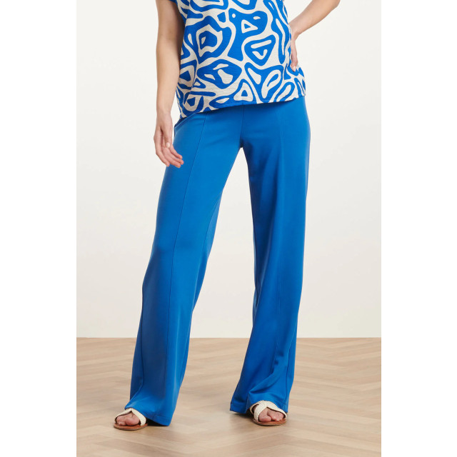 Smashed Lemon 25140 wide straight leg stretch broek | 8720331331490 large