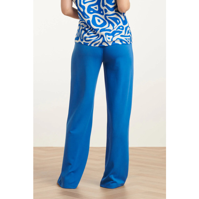 Smashed Lemon 25140 wide straight leg stretch broek | 8720331331490 large
