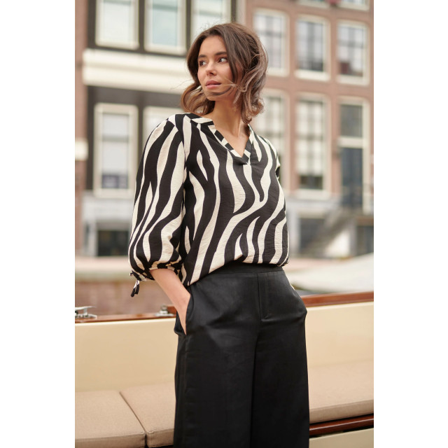 Smashed Lemon 25141 e rayon satin broek | 8720331331827 large