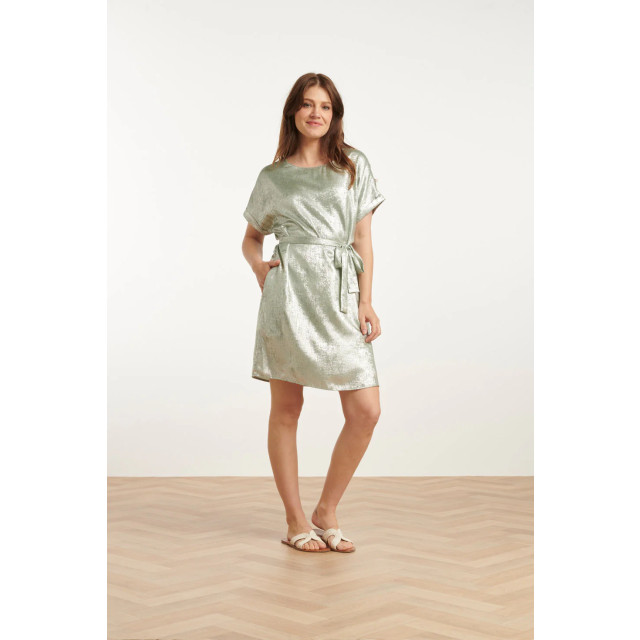Smashed Lemon 25111 licht metallic zomerjurk | 25111-520-3XL large Smashed Lemon 25111 licht metallic zomerjurk | 25111-520-3XL large