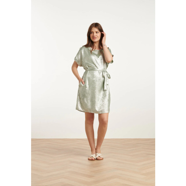 Smashed Lemon 25111 licht metallic zomerjurk | 25111-520-3XL large Smashed Lemon 25111 licht metallic zomerjurk | 25111-520-3XL large