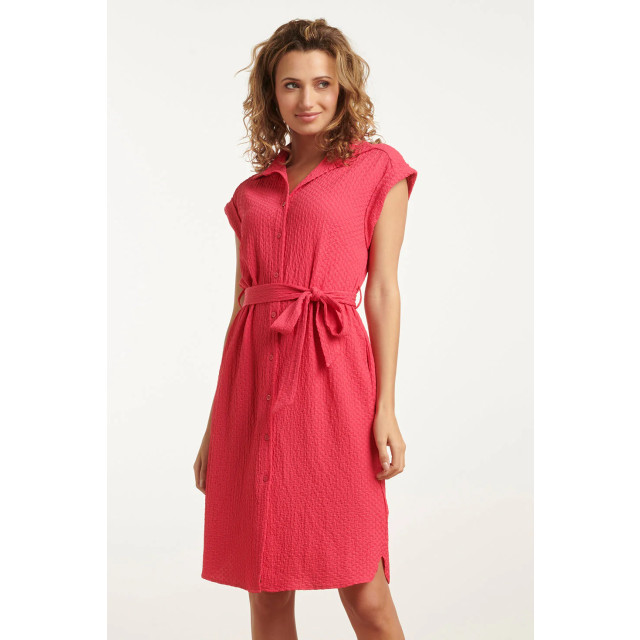 Smashed Lemon 25118 crinkle shirtjurk in roze 25118-420-4XL large Smashed Lemon 25118 crinkle shirtjurk in roze 25118-420-4XL large