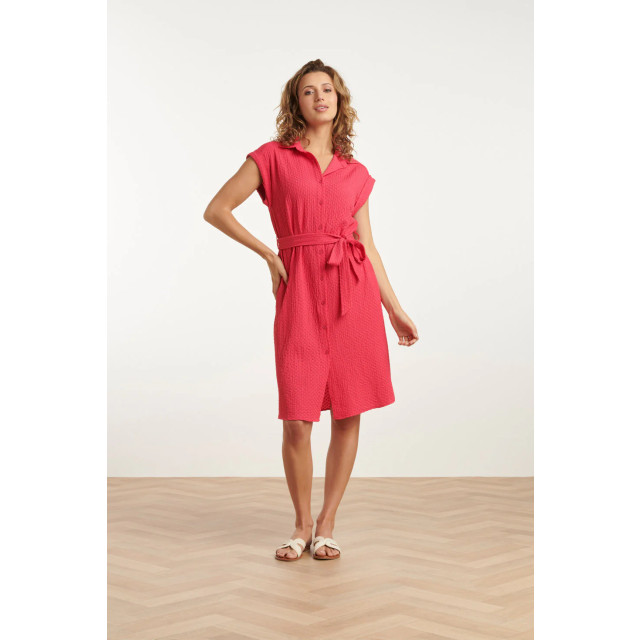 Smashed Lemon 25118 crinkle shirtjurk in roze 25118-420-4XL large Smashed Lemon 25118 crinkle shirtjurk in roze 25118-420-4XL large