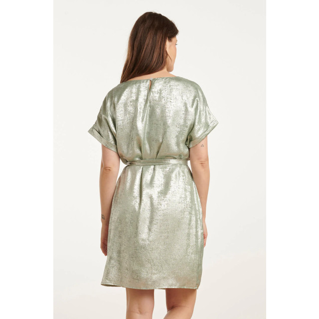 Smashed Lemon 25111 licht metallic zomerjurk | 25111-520-3XL large Smashed Lemon 25111 licht metallic zomerjurk | 25111-520-3XL large