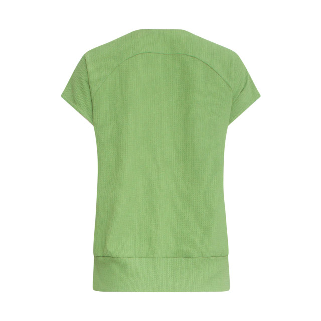 Smashed Lemon 25120 top licht stretchy crinkle v-hals | 8720331329381 large