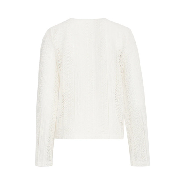 Smashed Lemon 25121 lace cardigan met striksluiting | 25121-010-L large