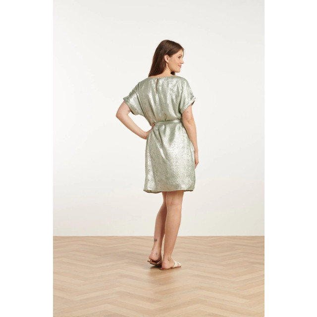 Smashed Lemon 25111 licht metallic zomerjurk | 25111-520-3XL large Smashed Lemon 25111 licht metallic zomerjurk | 25111-520-3XL large