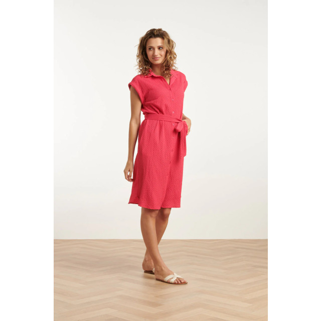 Smashed Lemon 25118 crinkle shirtjurk in roze 25118-420-4XL large Smashed Lemon 25118 crinkle shirtjurk in roze 25118-420-4XL large