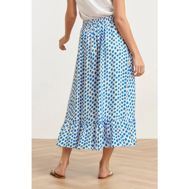 Smashed Lemon 25085 zomer maxi rok met polkadots | 25085-000-650 large