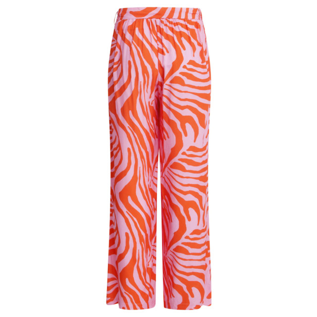 Smashed Lemon 25087 wide pants met dierenprint | 8720331324775 large