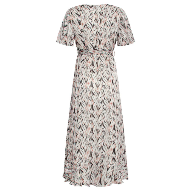 Smashed Lemon 25078 chiffon overlap maxi jurk met , graphic print | 25078-010-998 large Smashed Lemon 25078 chiffon overlap maxi jurk met , graphic print | 25078-010-998 large