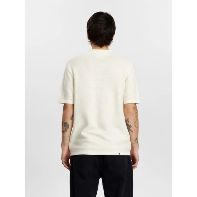 Anerkjendt Aksvend s/s knit shirt tofu 9503 9503 large