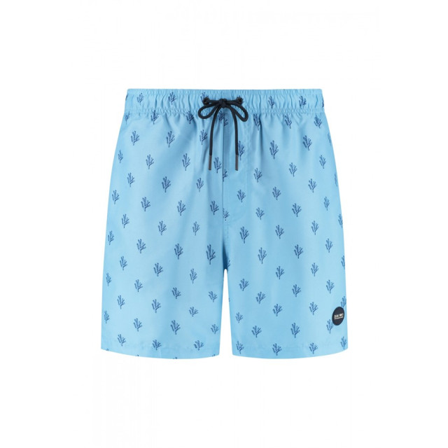 Shiwi 1525107456 6713 blue sky sketched coral  swim short - 6713 Coral/1525107456 Sketched large