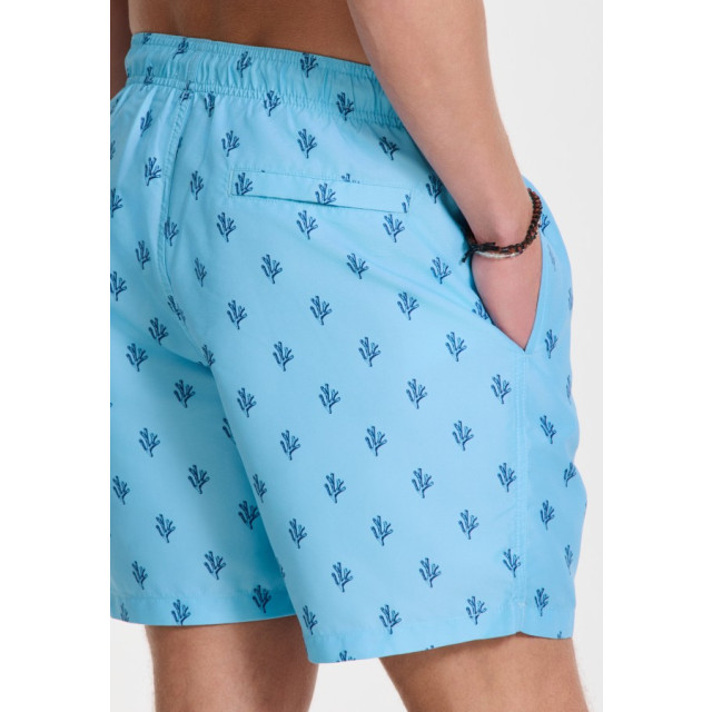 Shiwi 1525107456 6713 blue sky sketched coral  swim short - 6713 Coral/1525107456 Sketched large