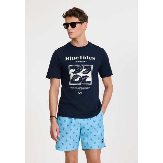 Shiwi 1525107456 6713 blue sky sketched coral  swim short - 6713 Coral/1525107456 Sketched large