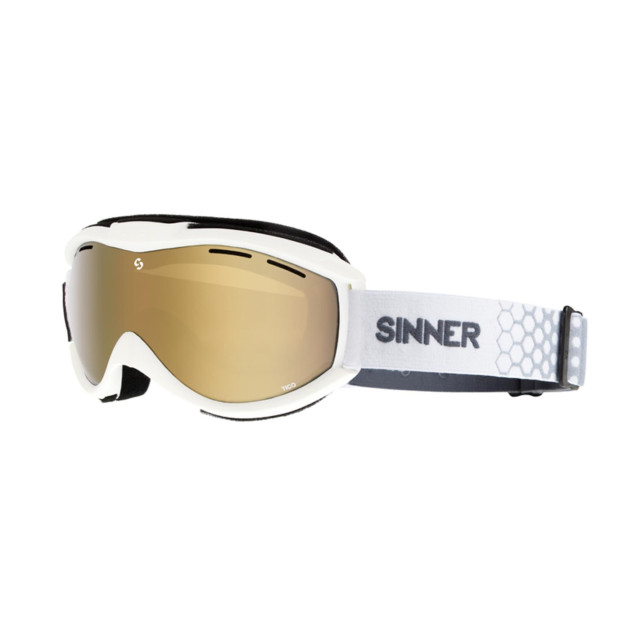 Sinner tico matte white- brn gld mr vent skibril wit-zwart 070734_109-ONESIZ large