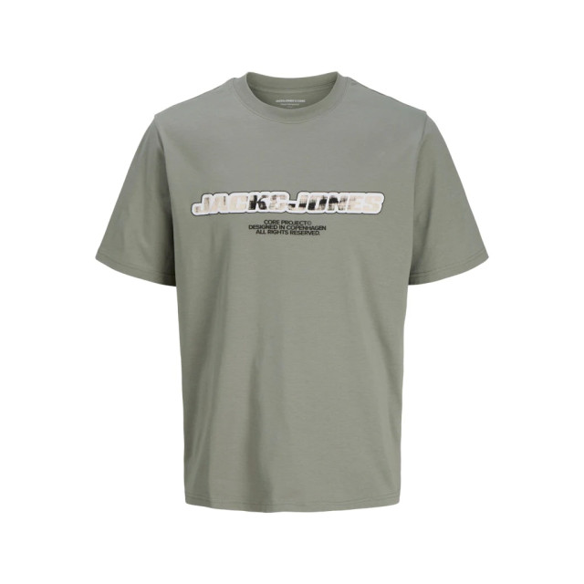 Jack & Jones Jcolido aop front print tee 12276626 large