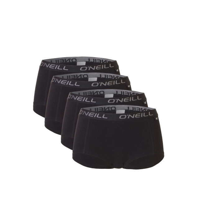 O'Neill Dames boxershorts 4-pack 800002-4P-ZWART large