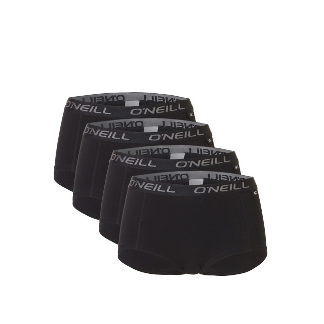 O'Neill Dames boxershorts 4-pack 800002-4P-ZWART large