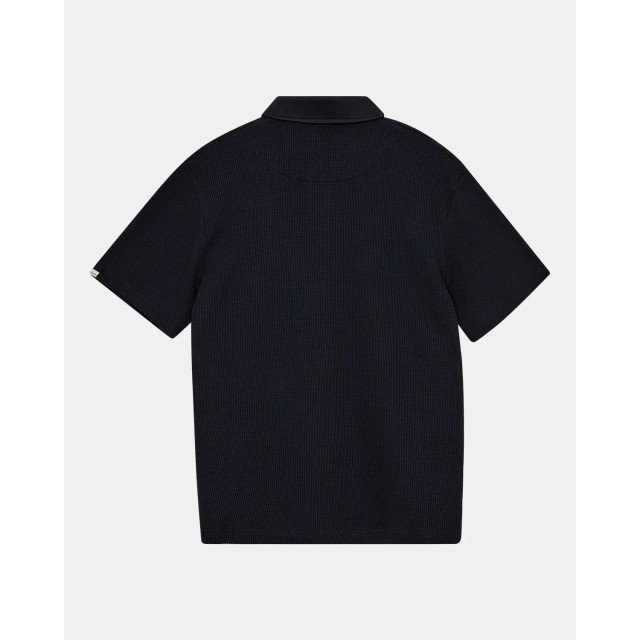 Anerkjendt 901924 akkikki waffle polo tee 3059 sky captain 901924 Akkikki Waffle polo tee 3059 Sky captain large