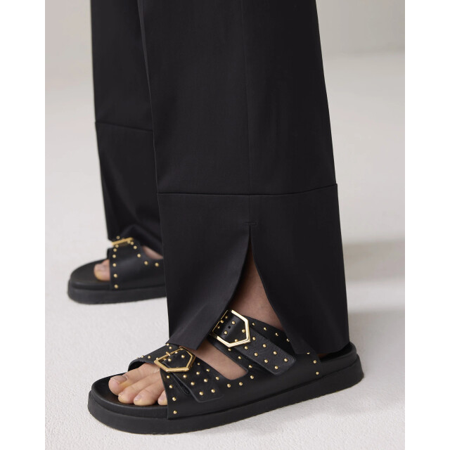 Summum 4s2809-11816 990 trousers long cotton stretch black 4s2809-11816 990 large