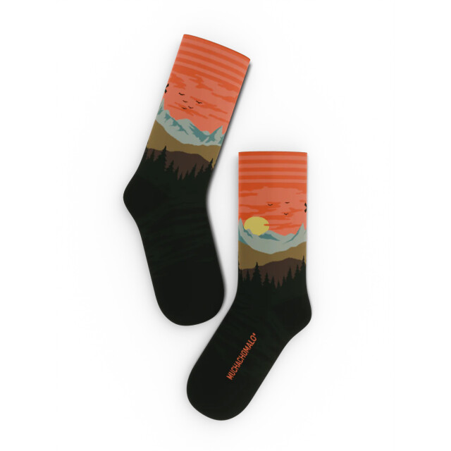 Muchachomalo Heren 1-pack sokken LANDSCAPE02-0211 large Muchachomalo Heren 1-pack sokken LANDSCAPE02-0211 large